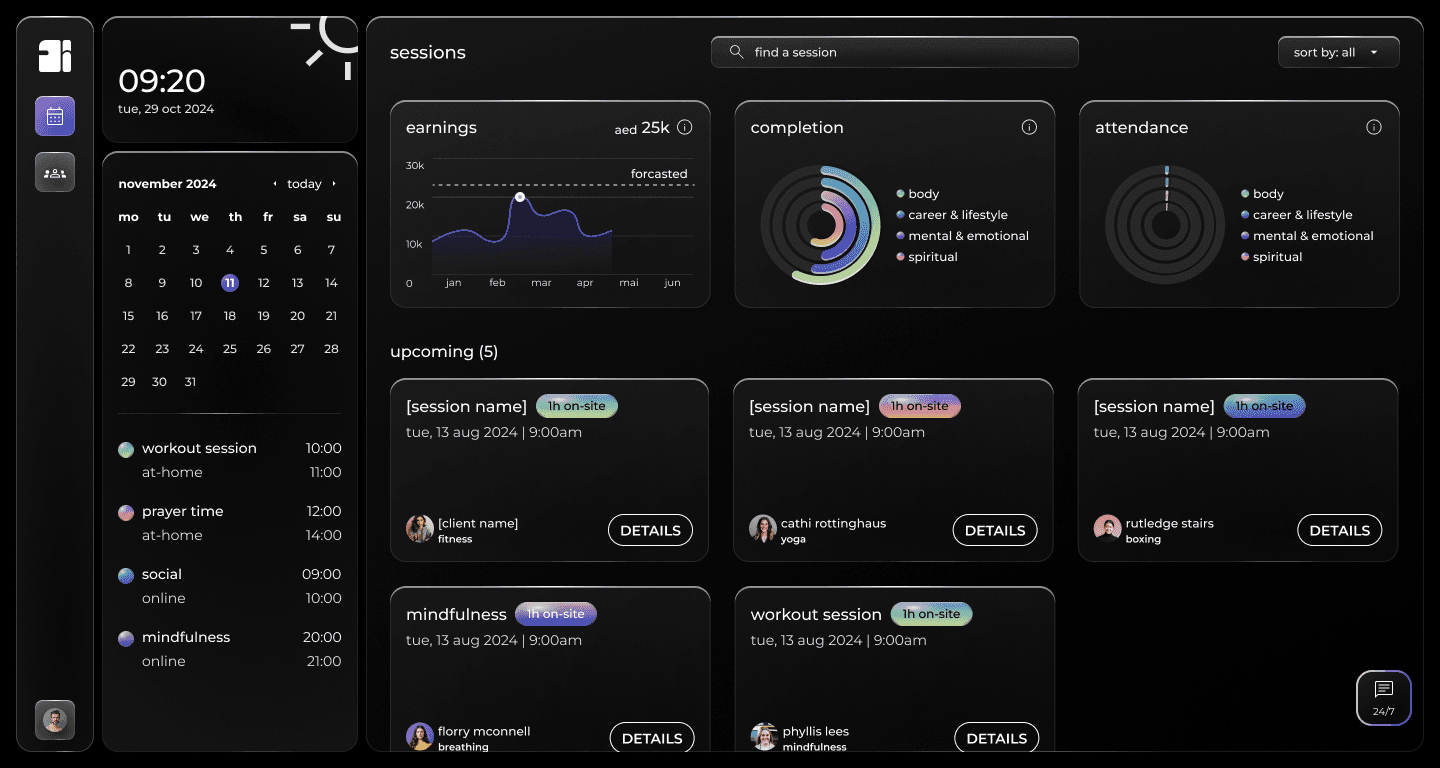 Scheduling Dashboard